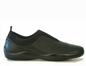 prada leather slip on sneaker