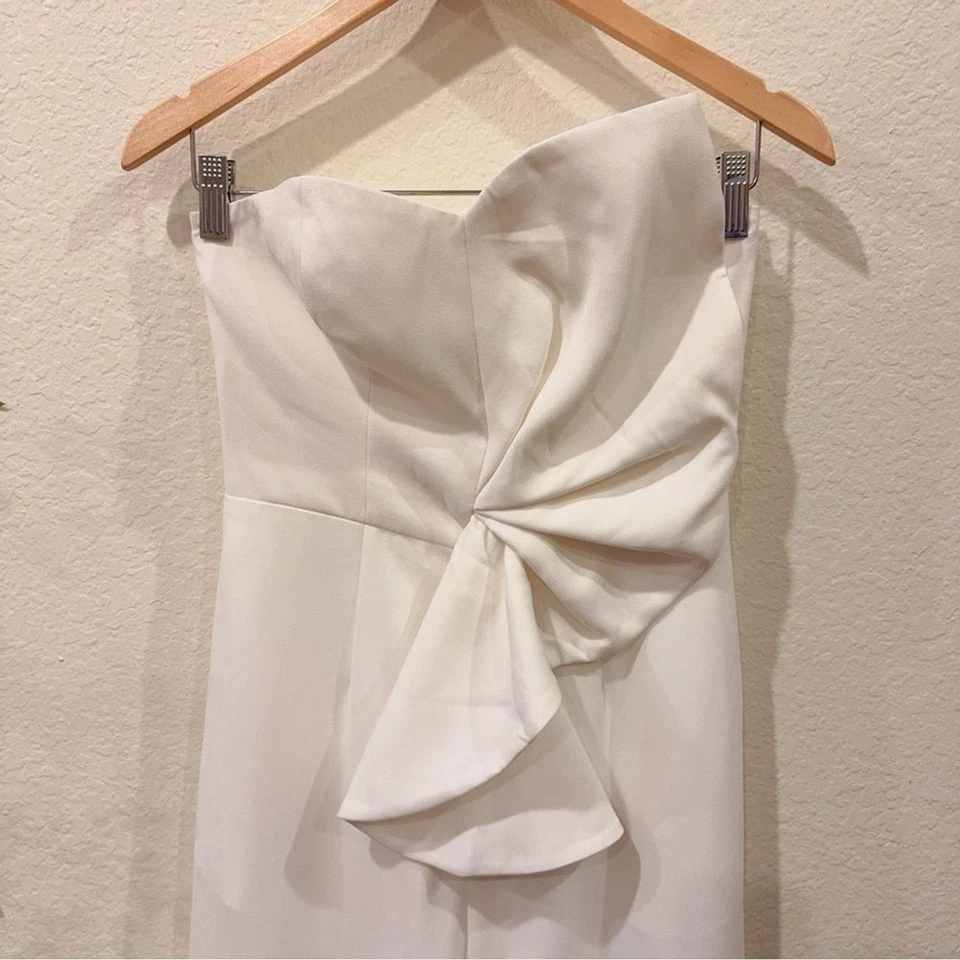 Mono Keepsake the Label Love Blanco Claro Pierna Sin Mangas Marfil Nuevo con Etiquetas Talla Pequeña Foto 2 de 4