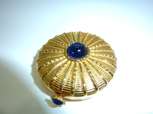 Estee Lauder Blue Jeweled Compact Lucidity Translucent Powder