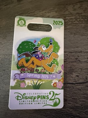 2025 Disney Parks Spring Season Pluto Pin LE 1250
