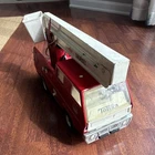 Tonka Snorkel Pumper Fire Truck Red White Pressed Steel Vintage Model