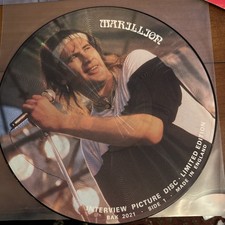 Marillion: Limited Edition 12" Interview Picture Disc - Matrix No. BAK 2021 -VGC