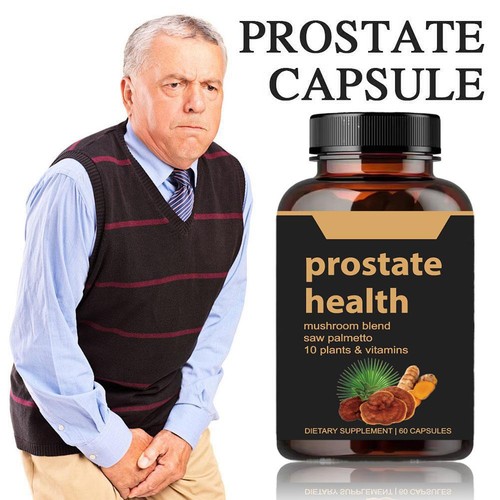 60pcs Prostate Health Mushroom Blend Saw Palmetto 10 Plants & Vitamins* - Picture 10 of 14