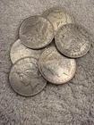 (Lot of 6) U.S. Morgan & Peace Dollars, Mixed Dates 1882-1923