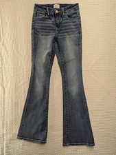 BKE Youth Jeans Mid-Rise Bootcut Stretch Size 14L Adjustable Waist