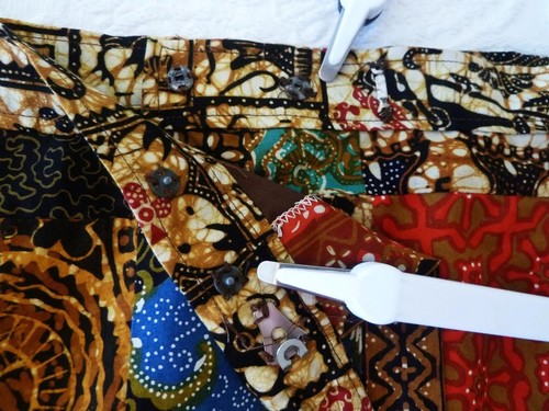 Vintage 70er 80er Orient Ost Hawaii Stamm Patchwork Wickel Maxirock Einheitsgröße S M L Tall EUC - Bild 13 von 24