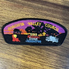 Vintage Boy Scout Patch JSP Oachita Valley Council BSA 1993 National Jamboree