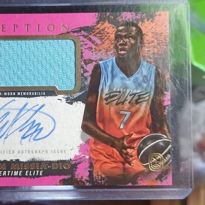 Topps 2021-22 Inception OTE Basketball Nathan Missia-Dio Auto Relic IAPC-NMD