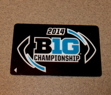 2014 Big 10 Ten Football Championship Hotel Key Card Ticket Pass