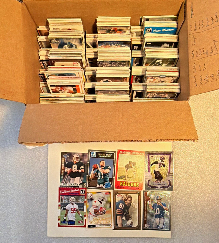 NFL Mystery Football Trading Card Lot (60 cards)