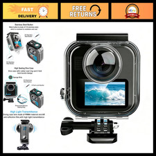 50M Waterproof Dive Case for GoPro MAX2 - 164FT Underwater Camera Housing
