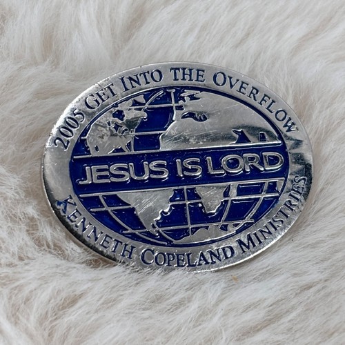2005 Kenneth Copeland Ministries Jesus is Lord Enamel Lapel Pin