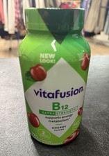 Vitafusion Extra Strength B12 Gummy Vitamins 170 Ct EXP 11/26