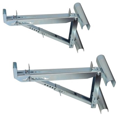 Ladder Jacks Scaffold Bracket, -Rung Short Body Extension Ladder Jack for Wor...