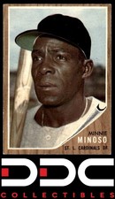 1962 Topps #28 Minnie Minoso St. Louis Cardinals Excellent