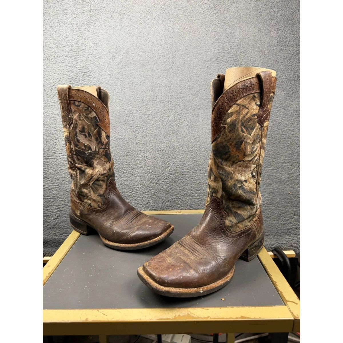 Ariat Patriot Western Boot Antique Mocha/Sand Camo Mens 8D ARIAT Mens Sport Patriot Western Boot | Mercari main image 3