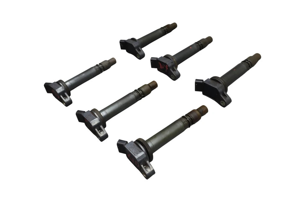 07-17 Lexus LS460 LS460L Engine Start Ignition Coil Set Of 6 9091902250 Oem - Image 4 of 4