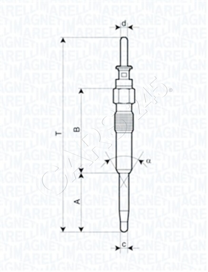 Glow Plug Fits BMW X3 X5 X6 E46 E53 E60 E61 E63 E64 E65 E66 E67 E70 7786869