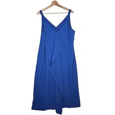 Nine West Royal Blue Maxi Sleeveless Dress Size 16