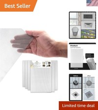 6-Pack 12 8 Inch Stainless Steel Wire Mesh Screens - Durable  Rust-Proof