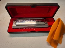 Professional Silver Swan Harmonica 10 Hole Key of C for Blues Rock Jazz Folk