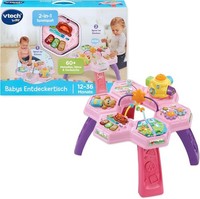 Vtech Babys Entdeckertisch Pink I Interaktiver Spieltisch Mit Licht Musik
