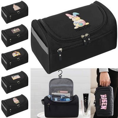 Religiöse Ostern Druck hängende Reise Kulturbeutel mit Make-up Organizer Tasche