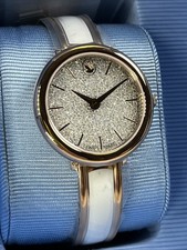 Swarovski Crystalline Bangle Watch Rose Gold New