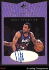 1997-98 SP Authentic Sign of the Times #DS Damon Stoudamire AUTO RAPTORS