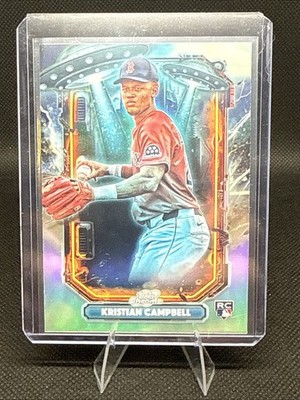 2025 Topps Cosmic Chrome - Extraterrestrial Talent Kristian Campbell #ET-33 (RC)