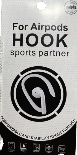HOOK Sports Partner - per Airpods Pro 1 e Pro 2 - Bianco - Foto 2 di 3
