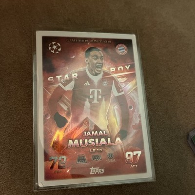 Match Attax Champions League 2025/26 LE15 Jamal Musiala Starboy Limited Edition