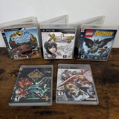 VTG PS3 game Lot x5 | Little Big Planet | Xtreme Legends | Batman Lego & More!