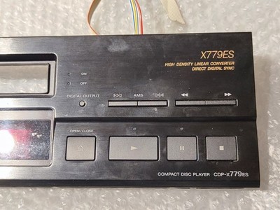 Original front display panel for Sony CDP-X779ES cd player