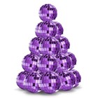 Yescom 20PCS 1.6" Small Disco Ball Mirror Mini Hanging for Events Wedding Party