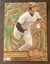 Skybox Metal Universe 1997 Larry Walker #76 Colorado Rockies MLB Baseball Card