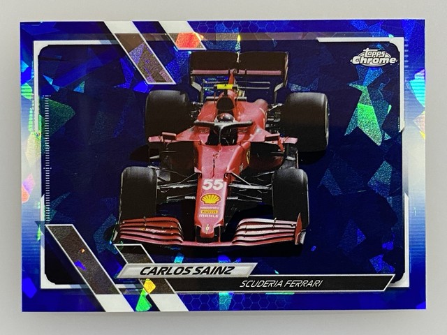2021 Topps Chrome Sapphire Edition Formula 1 - F1 Cars Carlos Sainz #107