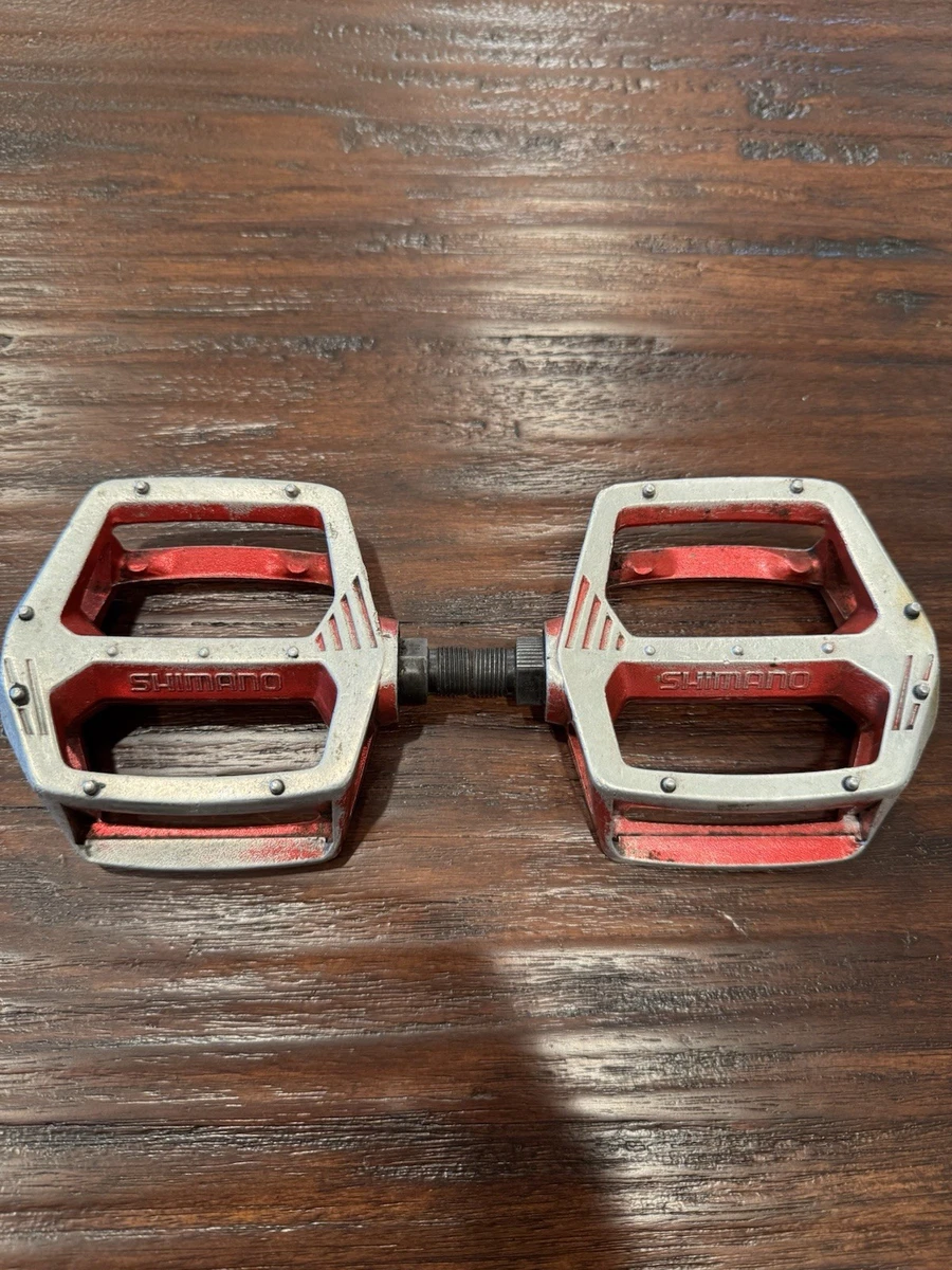 Shimano Pedals for BMX Bike-Old School Vintage Bicycle Parts for