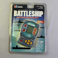 Battleship Electronic Hand Held Game Milton Bradley New Sealed Vintage 1995