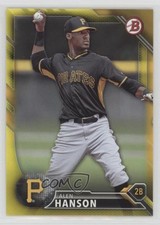 2016 Bowman Prospects Yellow Alen Hanson #BP102 2x9