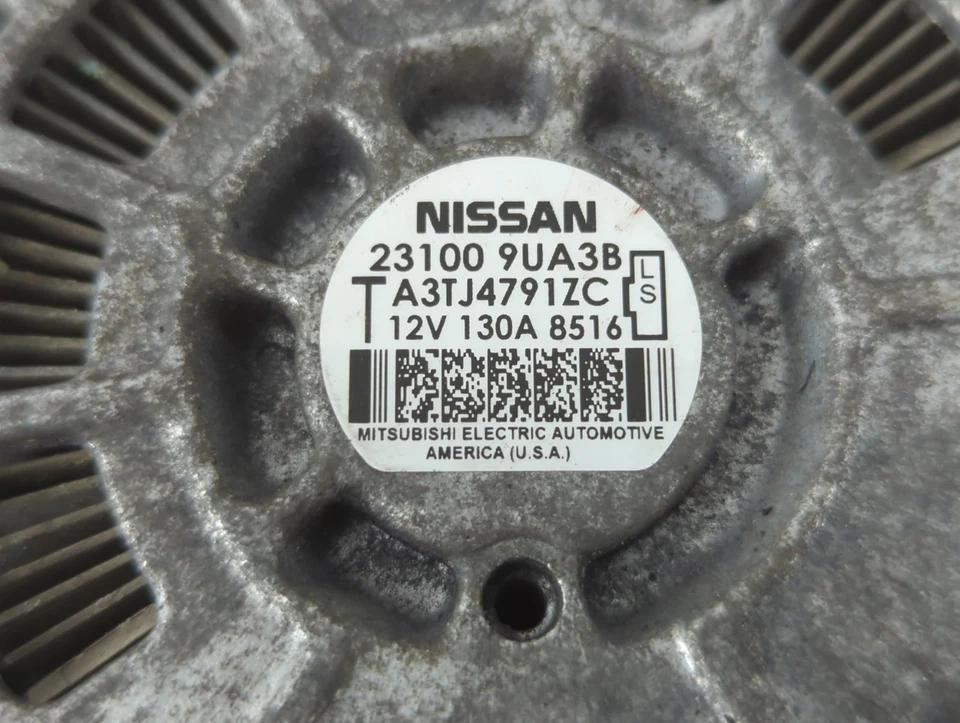 2018-2022 Nissan Murano Alternator Generator Charging Assembly Engine Oem KQDJR - Image 2 of 4