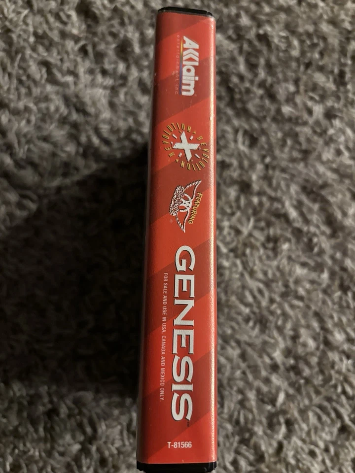 Revolution X - Sega Genesis - TESTED + MANUAL  🎤 👄 👩‍🦰 - Image 2 of 4