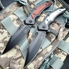 Outdoor Camping Spring Assisted OPEN Blade Folding Hunting POCKET Knife 8.75