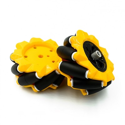 Brandneu Räder Autoteile Omnidirektionales Rad Smart Roboter ABS/Gummi