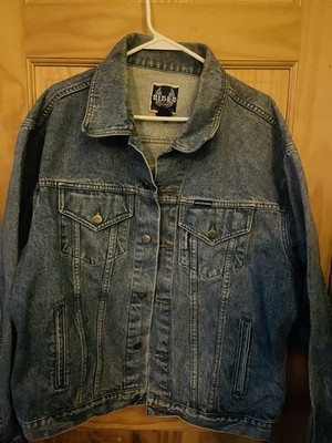 Harley Davidson Biker Blues 95 Years Denim Jean Jacket Size Large