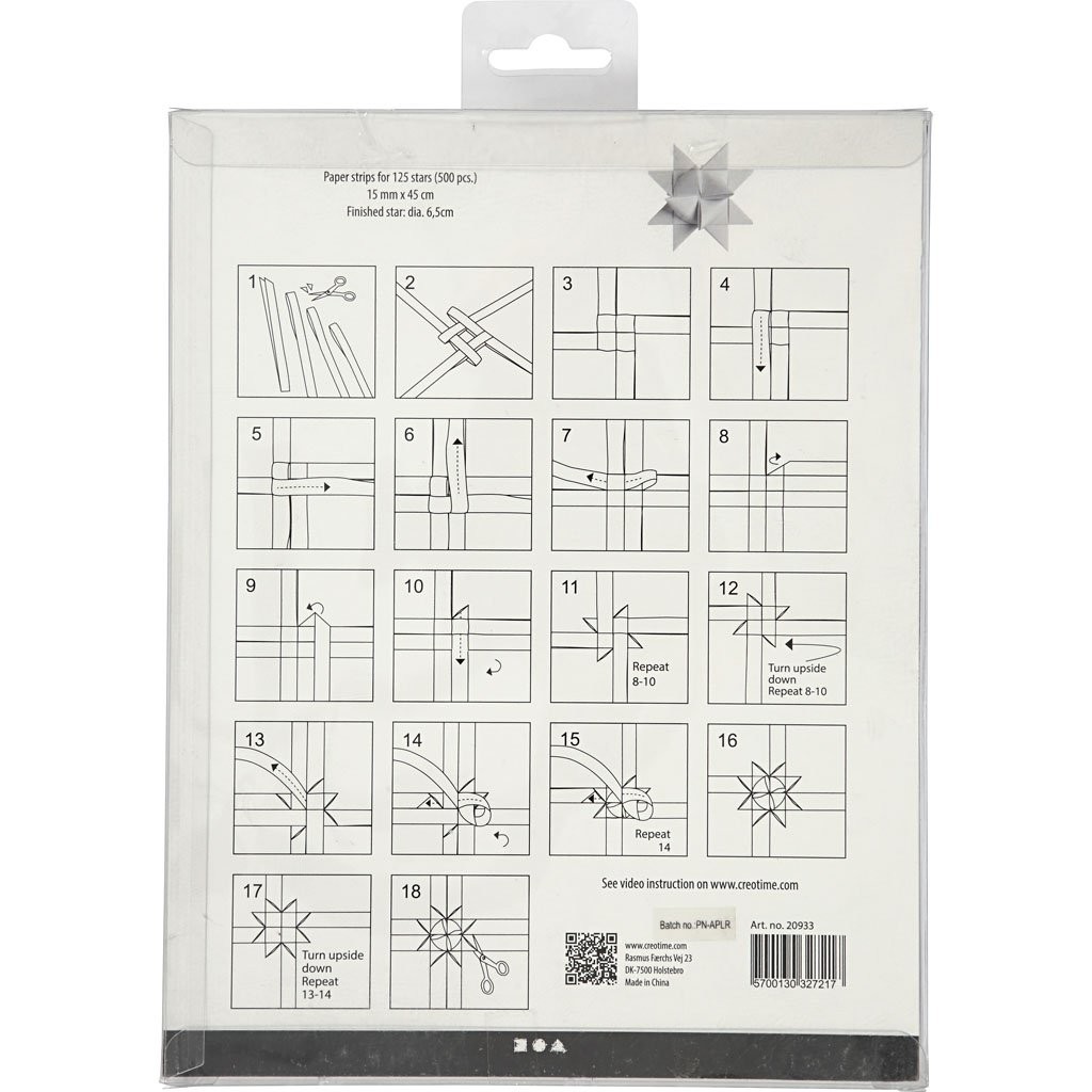 Bandes de papier étoiles pour illuminer vos bocaux déco de salon et soirées - 3