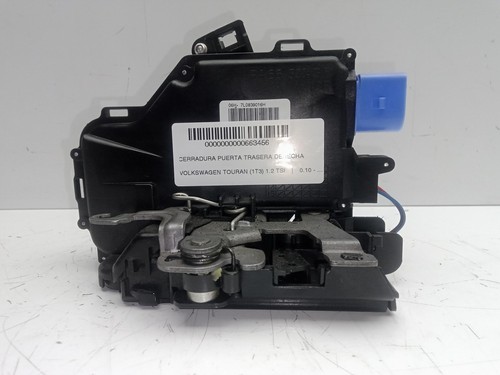 7L0839016H TÜRSCHLOSS HINTEN RECHTS / 7.PINES / 663456 FÜR VOLKSWAGEN TOURAN 1T - Bild 1 von 10