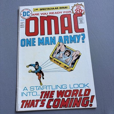 Omac (1974) #1  1st Omac 1974 JACK KIRBY DC