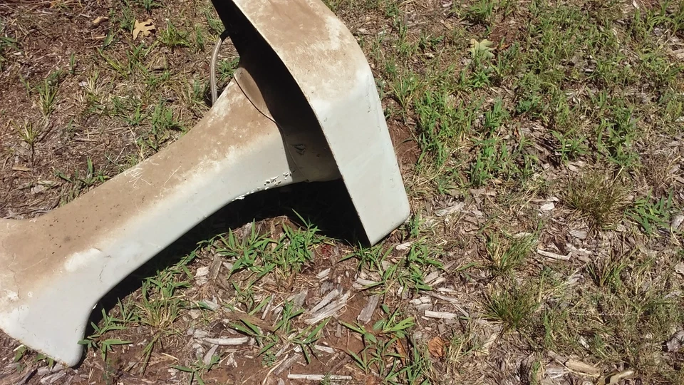 1920's American Standard Vintage Pedestal Sink - Image 4 of 4