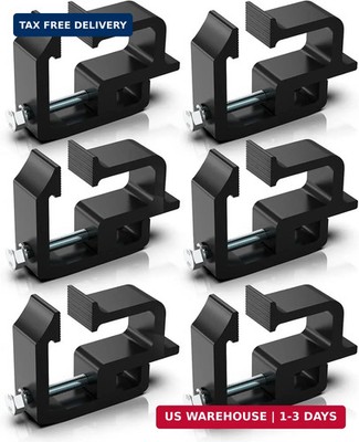 moveland Camper Shell Clamps - Heavy Duty Truck Cap Clamps - No Drilling Require